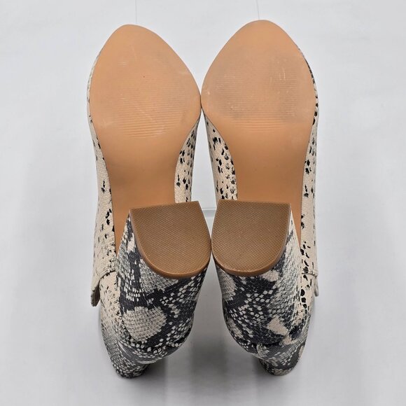 Madden Girl Snake Print Ankle Booties - Picture 13 of 16